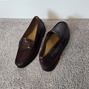 GH Bass Whitney Weejuns Women's Penny Loafers in Burgundy